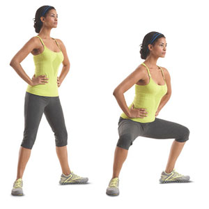 Home exercise - Plie Squat