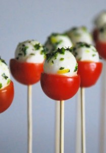 Caprese Pops