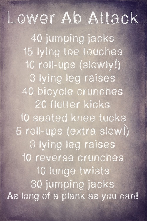 Easy Ab Exercises - Ab Work Out 1