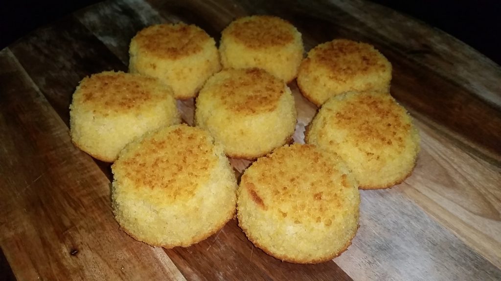 Healthy Lemon Polenta Cup Cakes