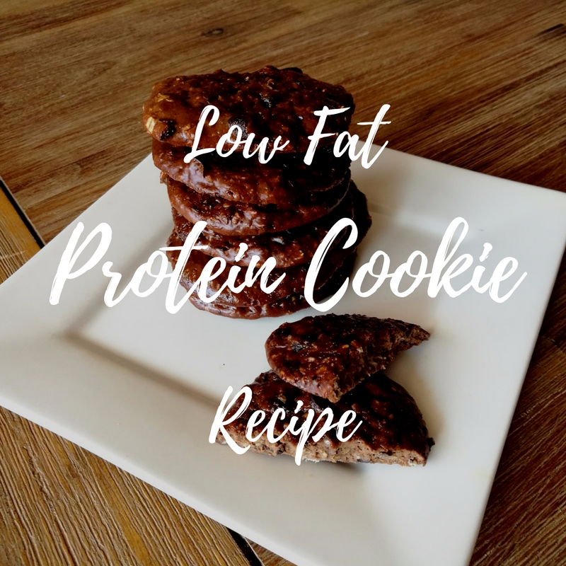 Low Fat Protein Cookie Recipe