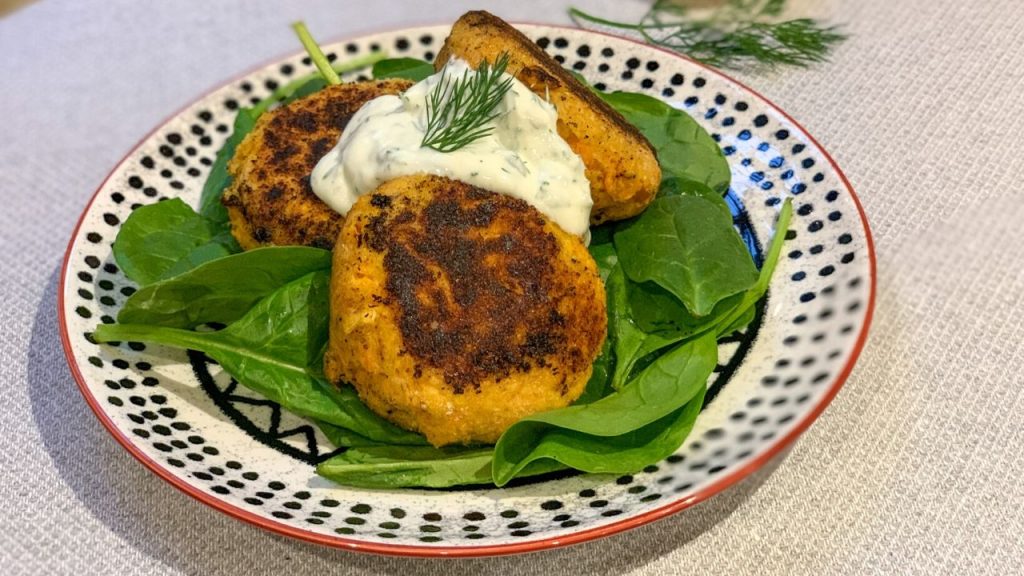 Salmon Sweet Potato Patties Recipe