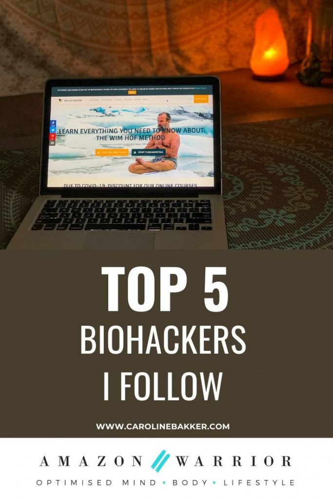 Top 5 Biohackers I follow social image